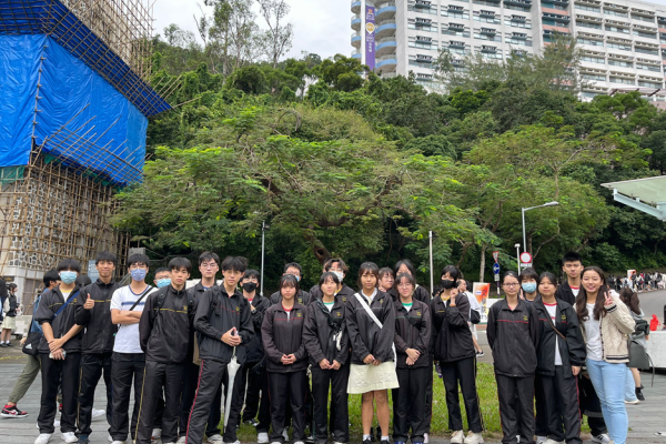 參觀香港中文大學